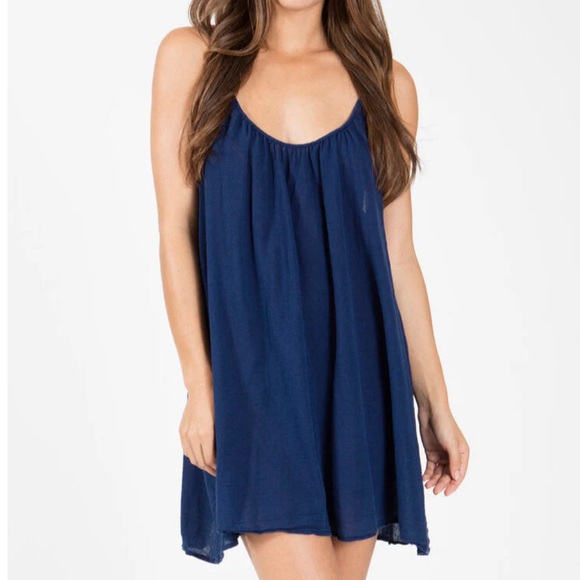 NWT 9seed Flowy Mini Dress - Mint Green - Picture 2 of 7